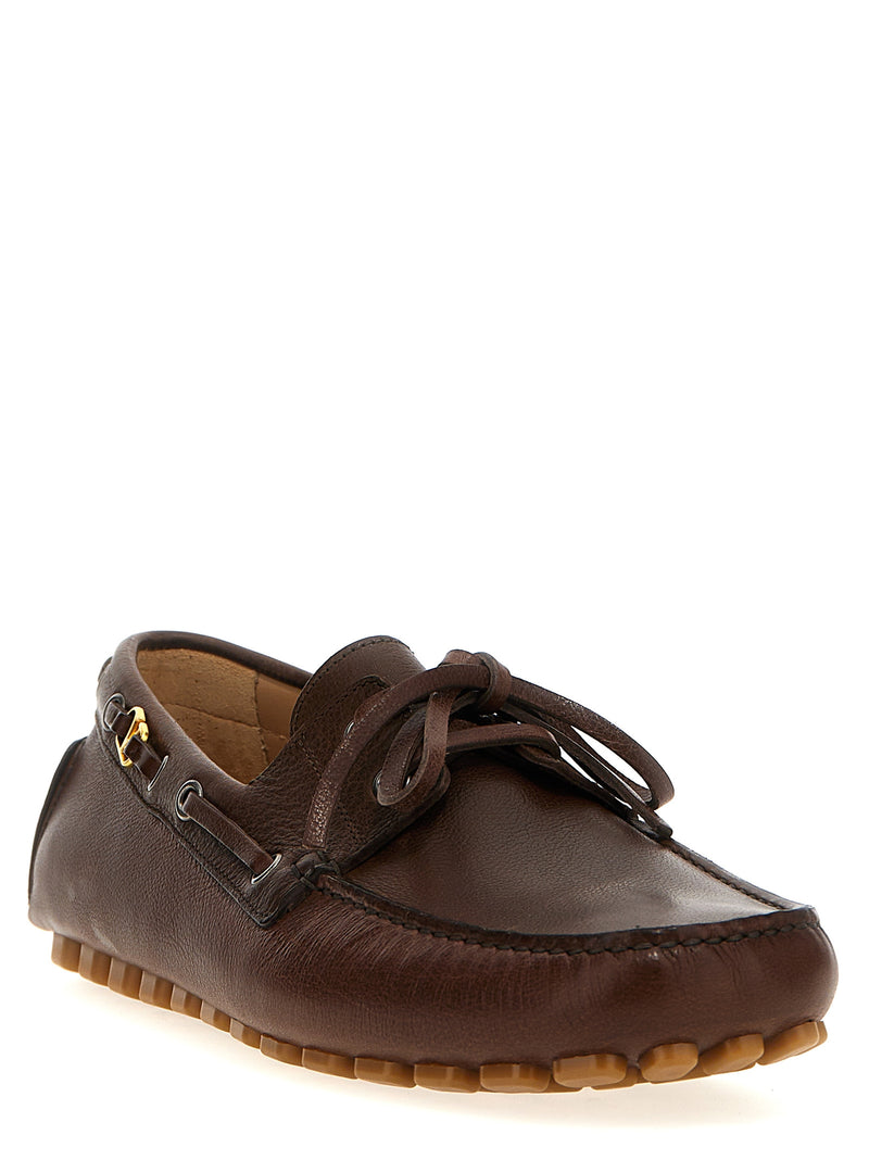 Valentino Garavani Driver Fastaway Loafers | Urbalenti™ NYC