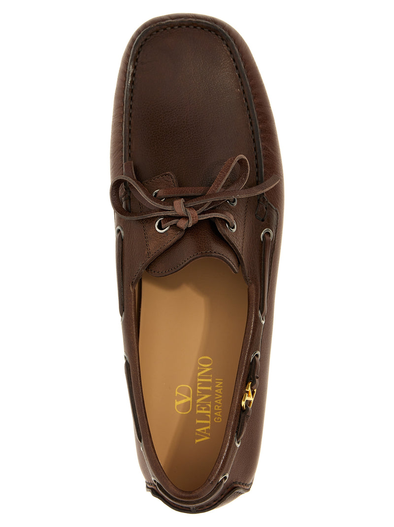 Valentino Garavani Driver Fastaway Loafers | Urbalenti™ NYC