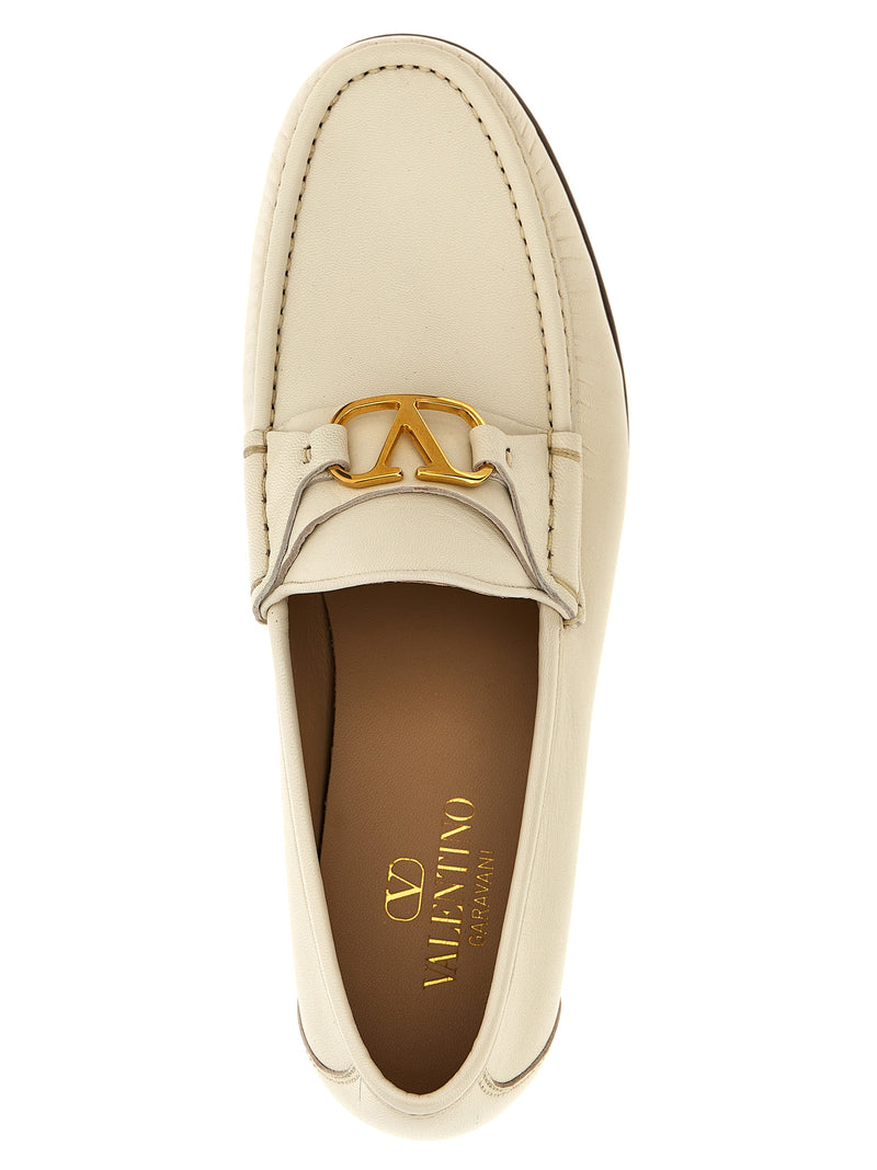 Valentino Garavani Vlogo Signature Loafers - Leather - Style VMH098 | Urbalenti™ NYC