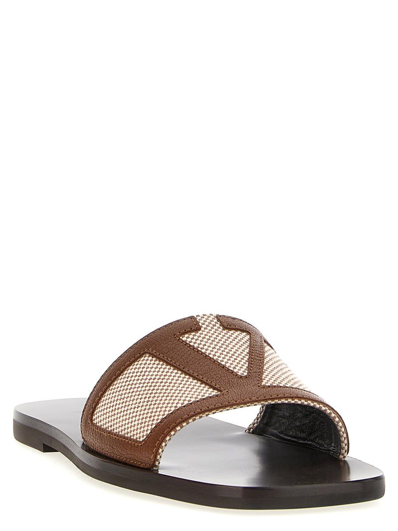 Valentino Garavani Vlogo Signature Slides | Urbalenti... | Urbalenti™ NYC