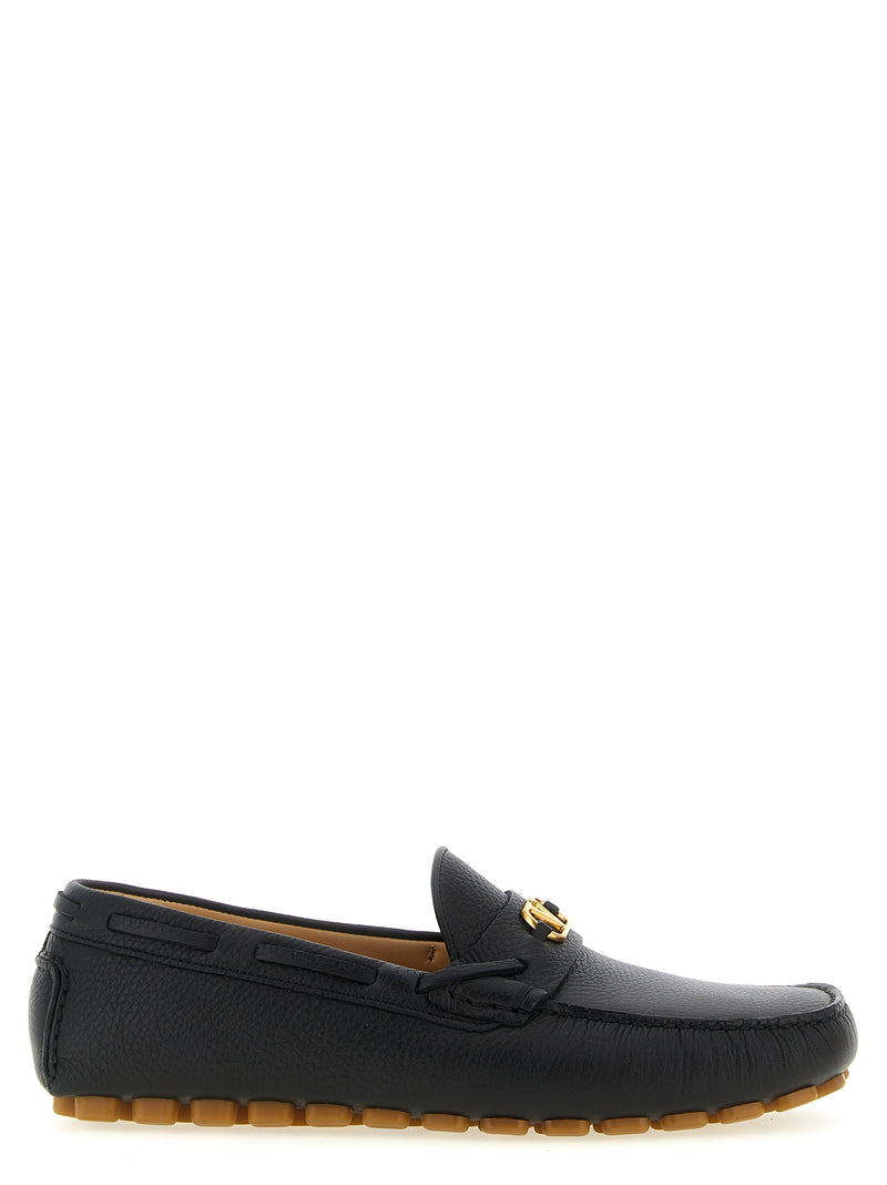 Valentino Garavani Driver Fastaway Loafers | Urbalenti™ NYC