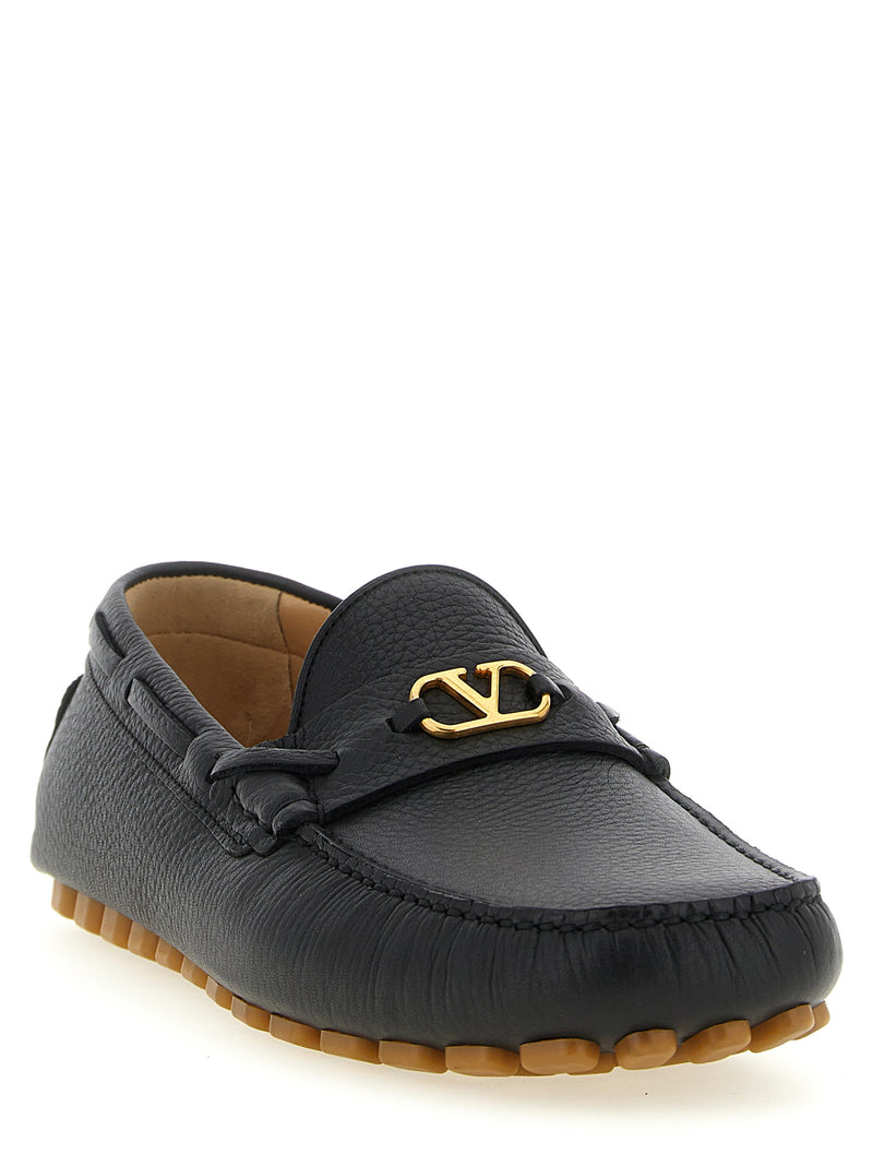 Valentino Garavani Driver Fastaway Loafers | Urbalenti™ NYC